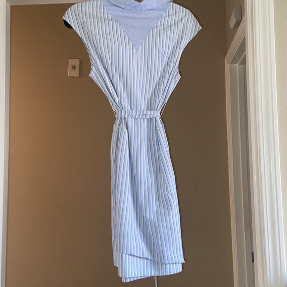Striped Shirt Dress - Picture 4 of 4
